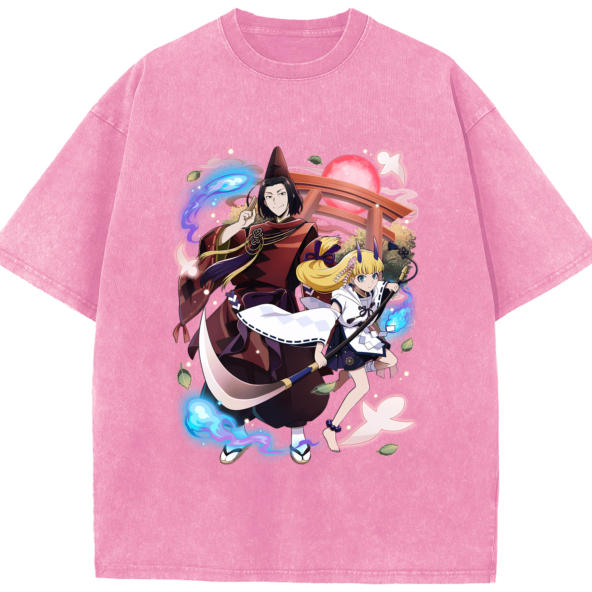 （画像用） 文豪ストレイドッグス Bungo Stray Dogs 綿100% ヴィンテージ風 半袖Tシャツ（フロントプリント）
